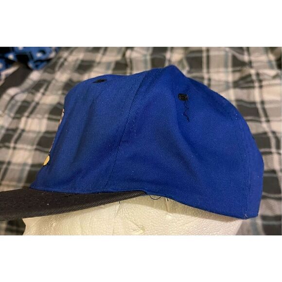 Vintage Disney Blue Mickey Mouse Adult SnapBack Hat - Picture 5 of 11